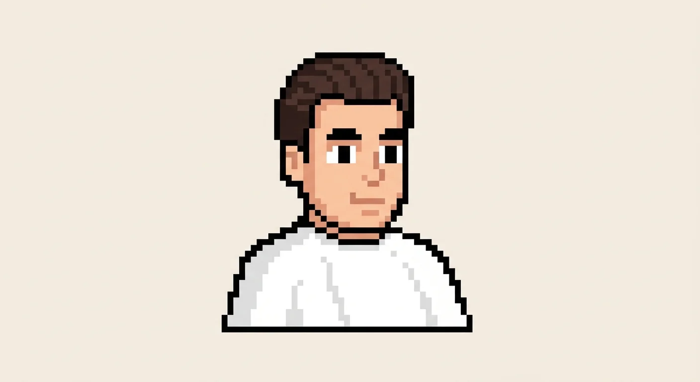 Pixelart: Herrenschnitt