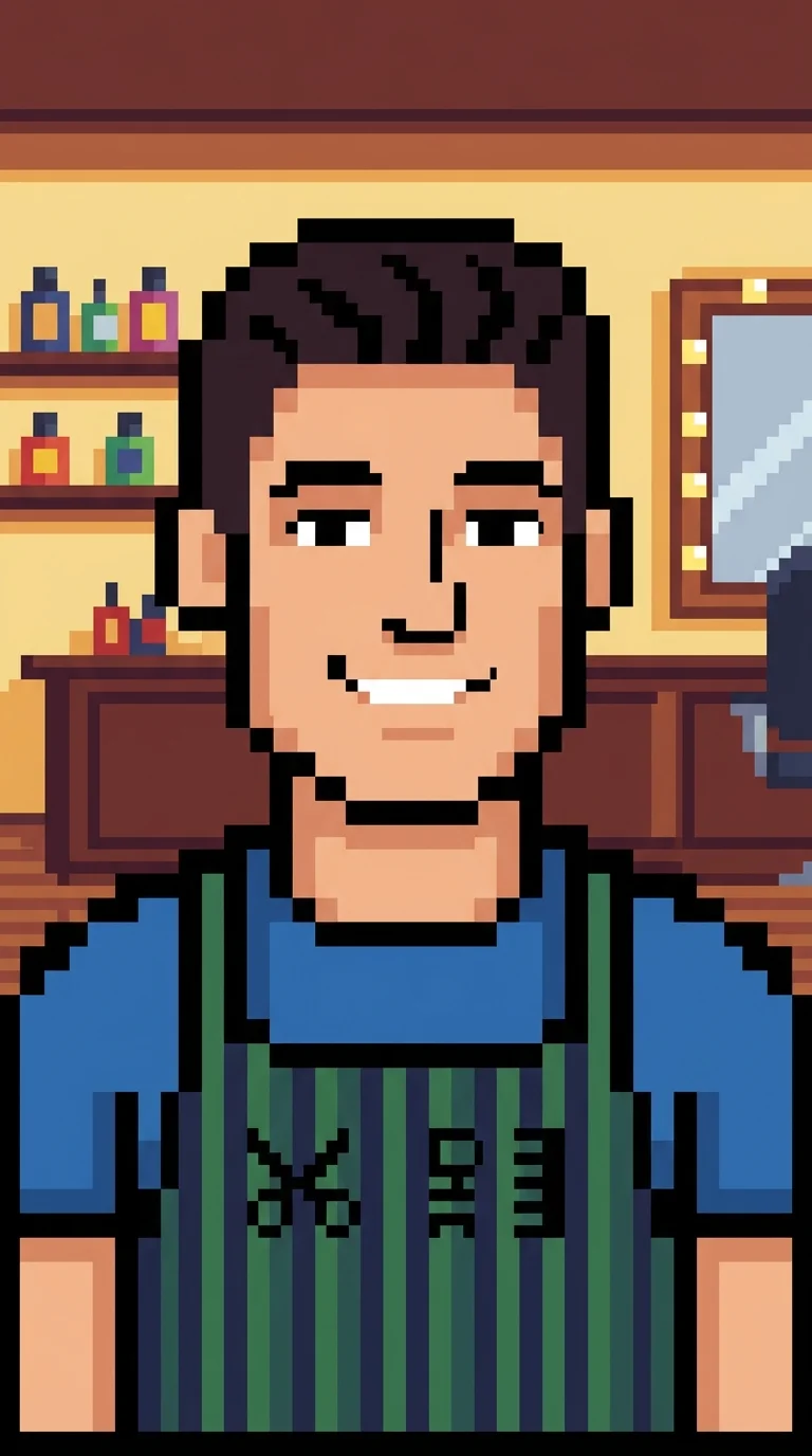 Pixelart Portrait Dan