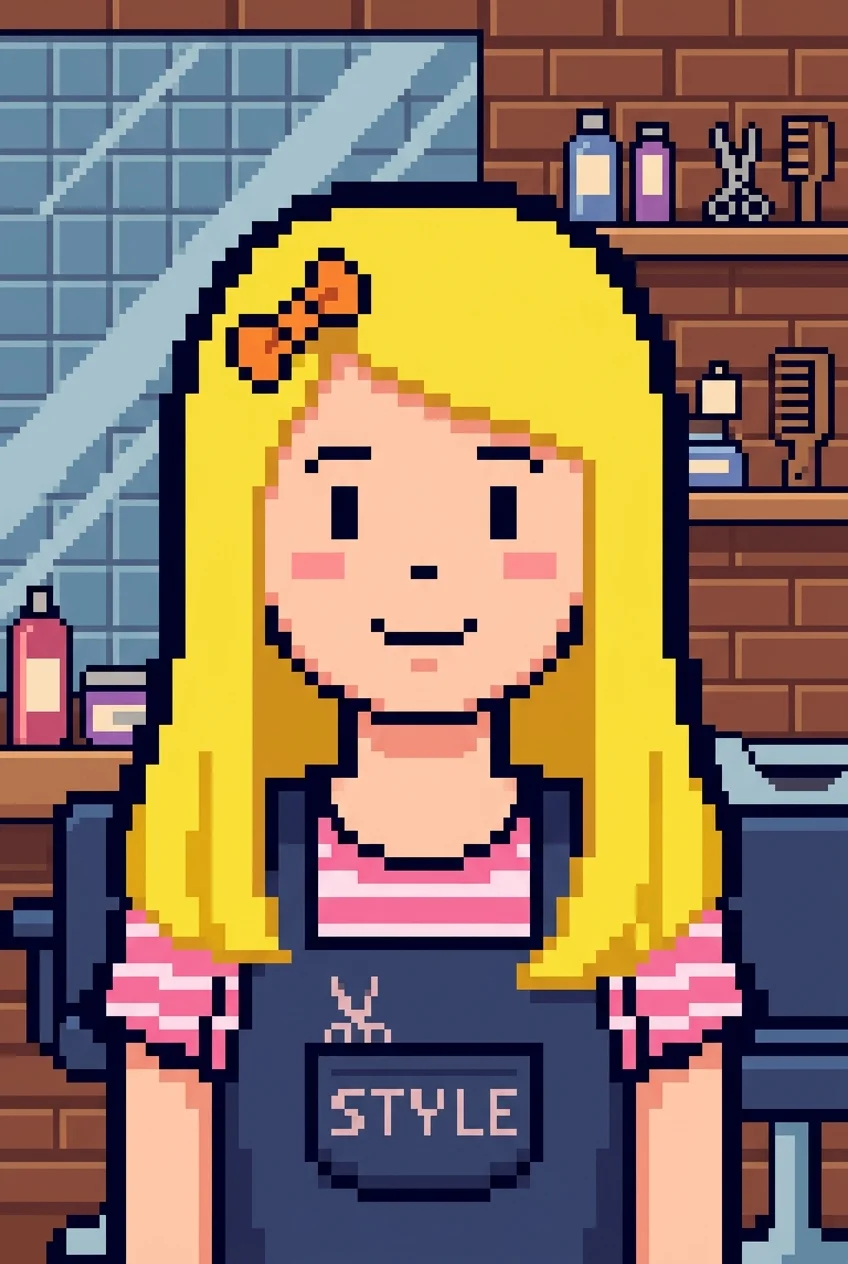 Pixelart Portrait Lena