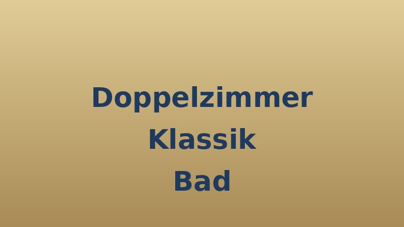 Doppelzimmer Klassik — Bad