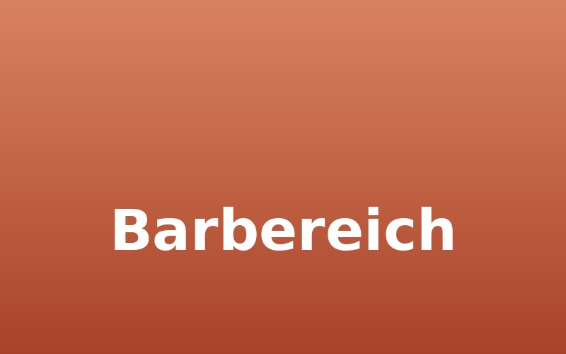 Barbereich