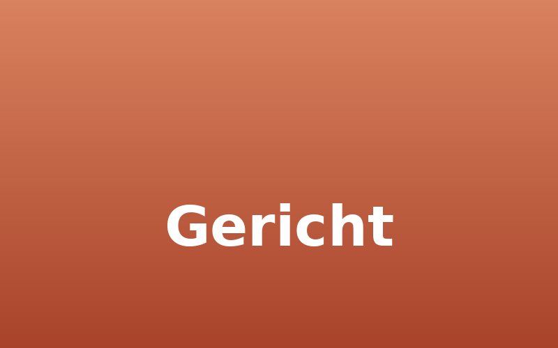 Gericht