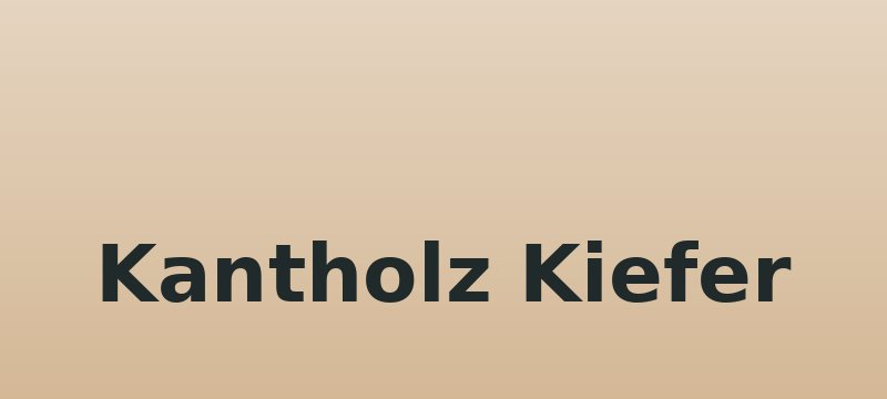 Kantholz Kiefer